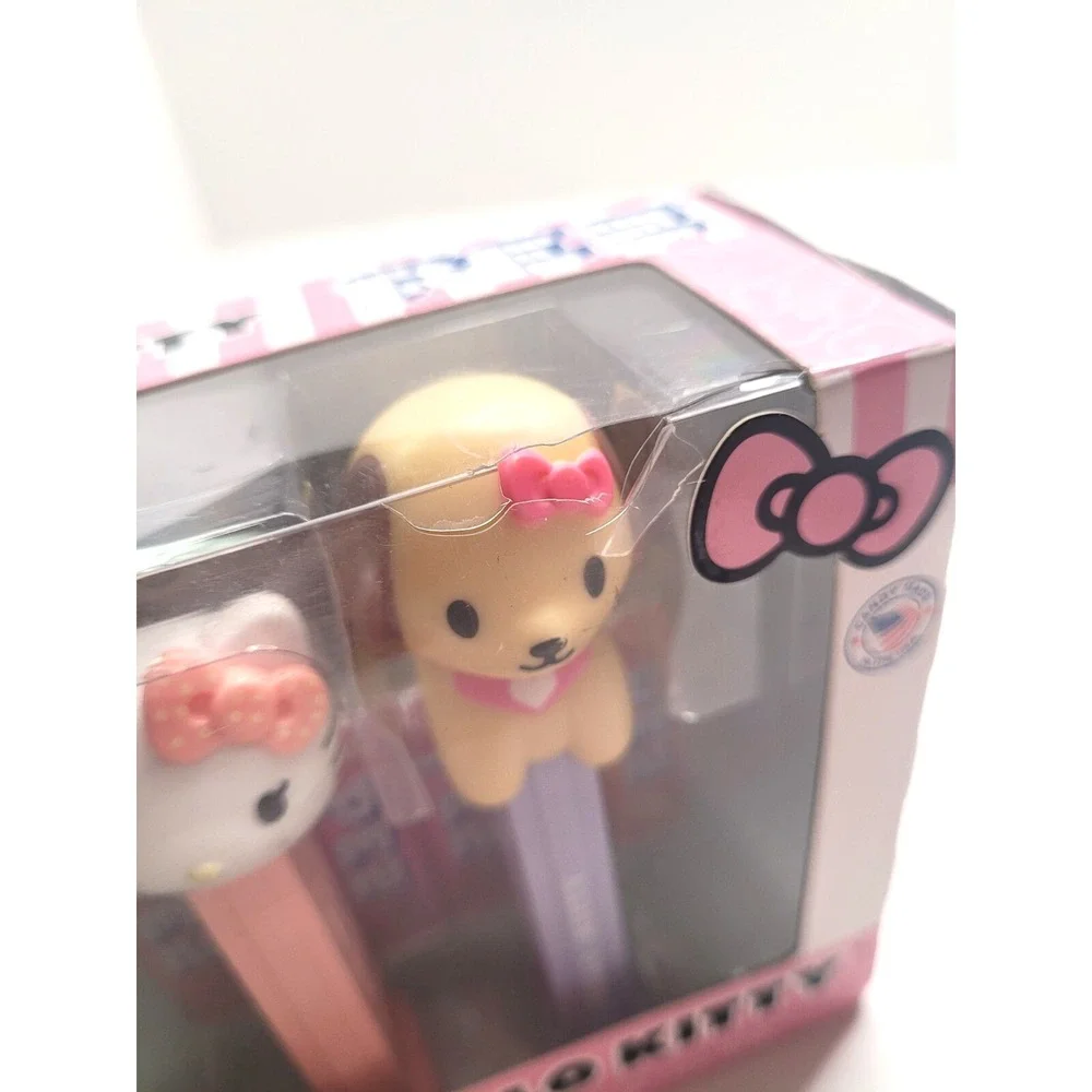 SANRIO Hello Kitty Collectible Pez Dispensers Namaste, Kitty, & Puppy - New!